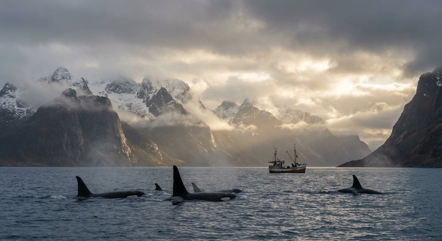 Orca Safari Lofoten